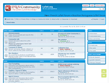Tablet Screenshot of latex.org